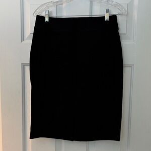 Banana Republic Elegant Black Pencil Skirt
